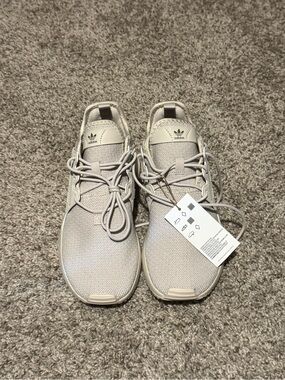 adidas women’s Natural Beige Knit Sneaker
